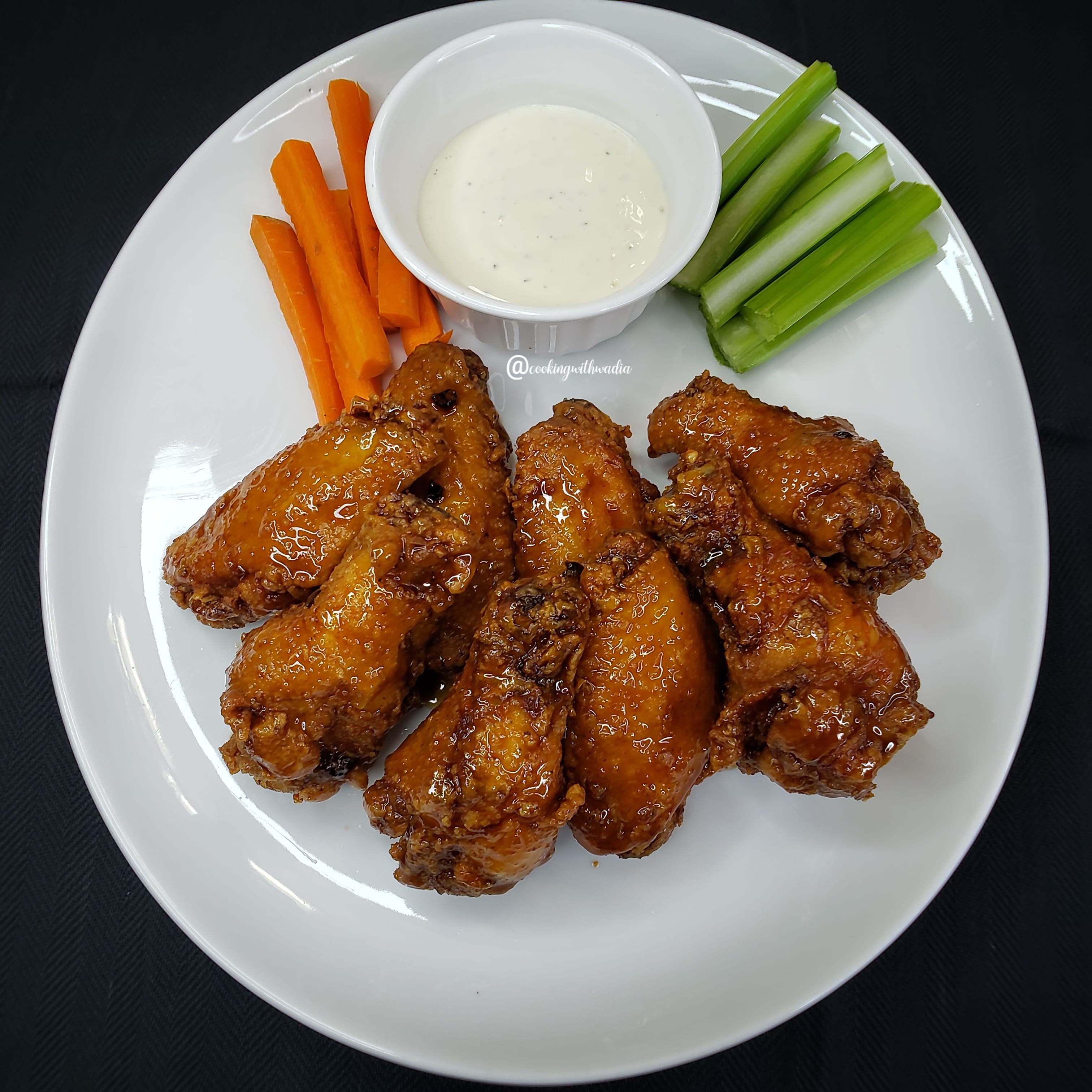 Bourbon Glazed Wings